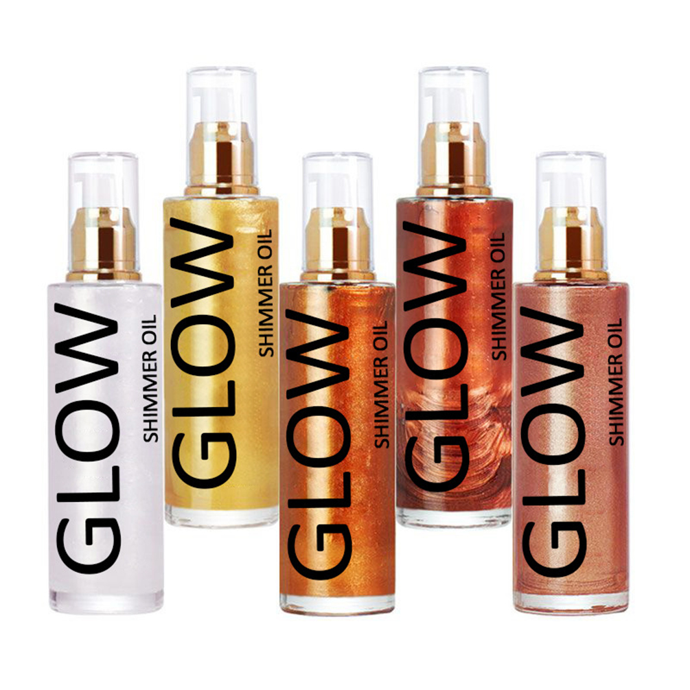 Body Shimmer Lotion - Gesichts- und Körper-Highlighter-Lotion Private Label 5-Farben