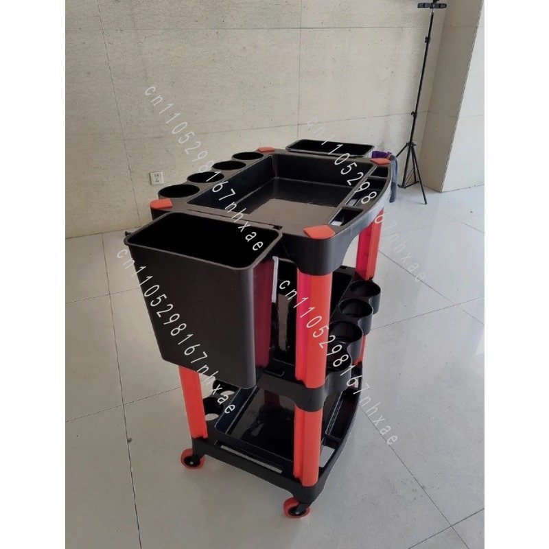 Beauty Makeup Trolley - Tragbarer Werkstattwagen für Visagisten, Autowäsche &