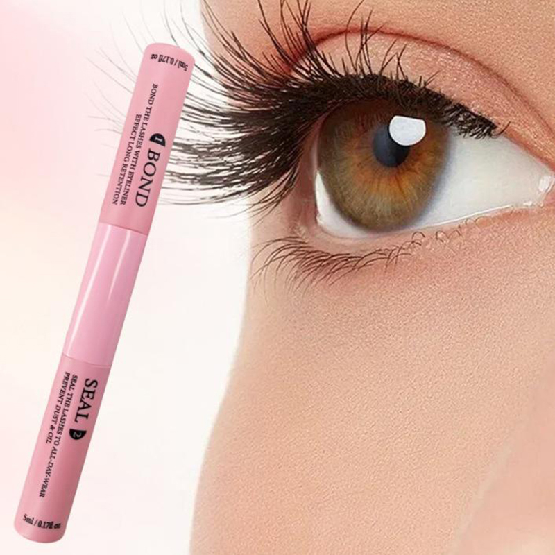 Waterproof Mascara Wand - 1/2/3/4 Stück DIY Wimpernbüschel Wimpernkleber und