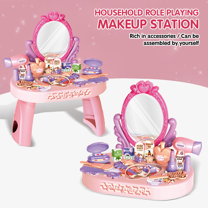 Beauty Makeup Games For Girls - Schminksets für Kinder, Rollenspielzeug für Mädchen,