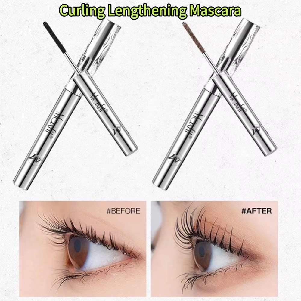 Waterproof Mascara Wand - Professionelle Metall-Wand-Mascara, wasserfest, langlebig, für Wimpern,