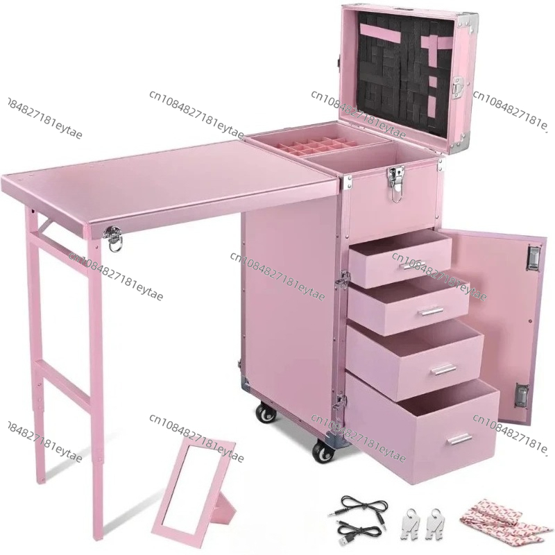 Maniküre Tisch Faltbare Nagel  – Beauty Makeup Trolley Bewertung und Preis