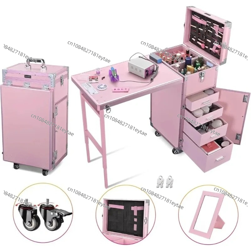 Maniküre Tisch Faltbare Nagel  – Beauty Makeup Trolley Bewertung und Preis