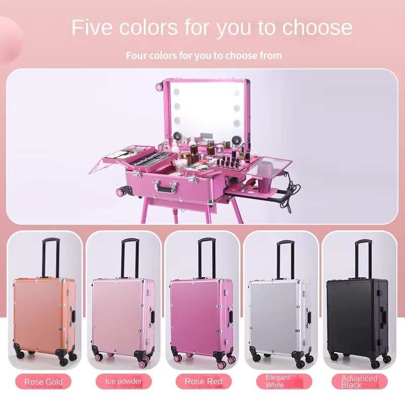 Aluminium-Legierung Bluetooth- – Beauty Makeup Trolley Bewertung und Preis
