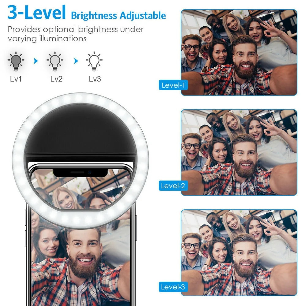 LED-Selfie-Ringlicht mit USB-L – Led Ring Light Bewertung und Preis