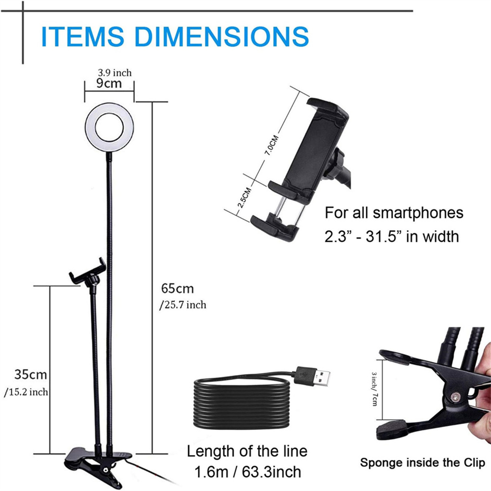 Universeller flexibler Handyha – Led Ring Light Bewertung und Preis