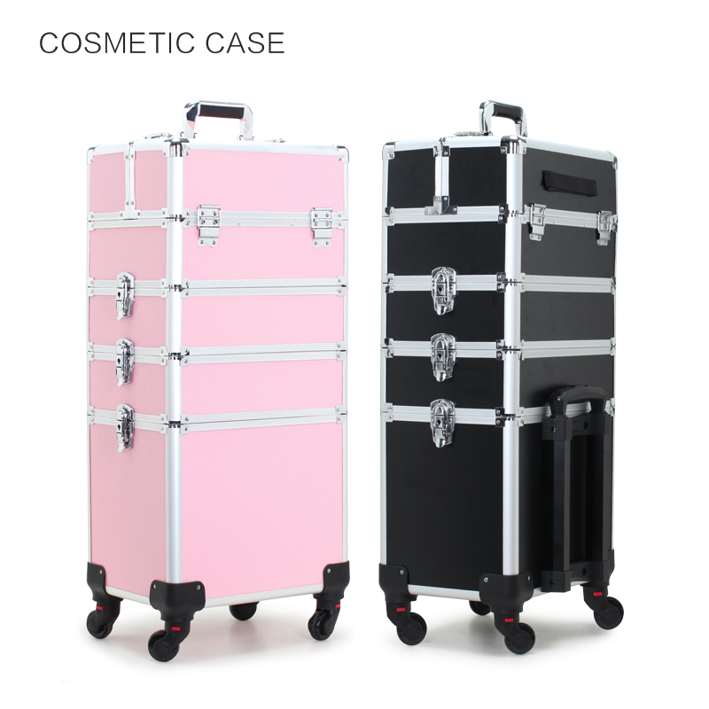Modischer Kosmetikkoffer für D – Beauty Makeup Trolley Bewertung und Preis