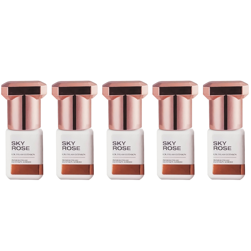 2/5/10 Flaschen Sky Rose Klebe – Beauty Flower Makeup Bewertung und Preis
