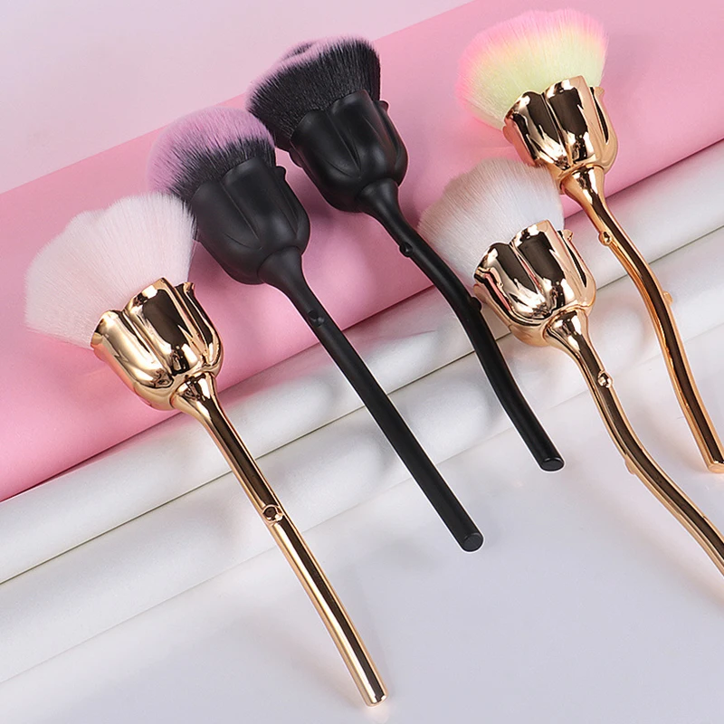 Rose Blume Form Lose Pulver Fo – Beauty Flower Makeup Bewertung und Preis