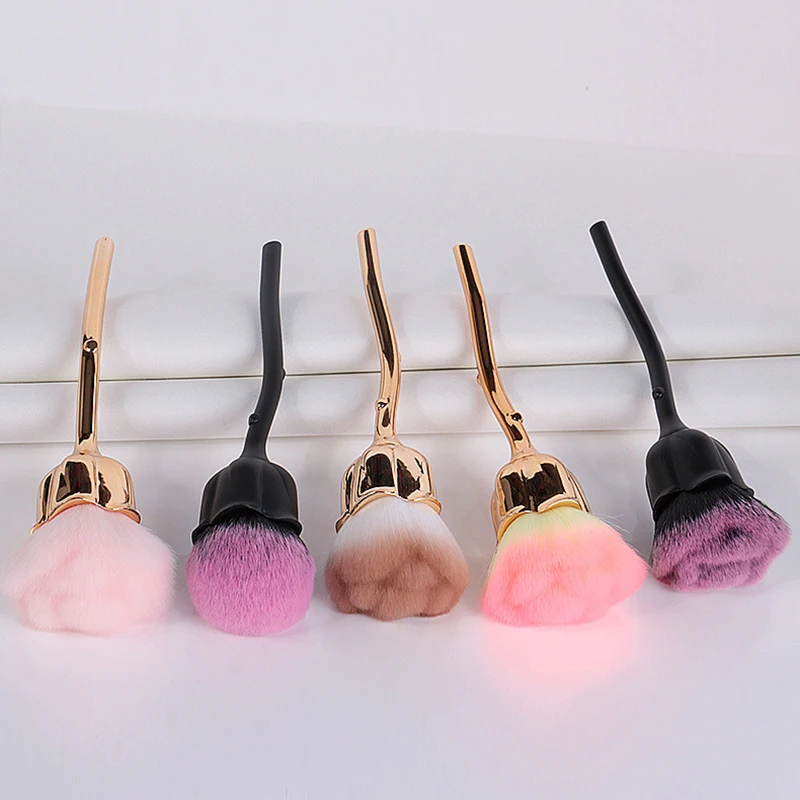 Rose Blume Form Lose Pulver Fo – Beauty Flower Makeup Bewertung und Preis