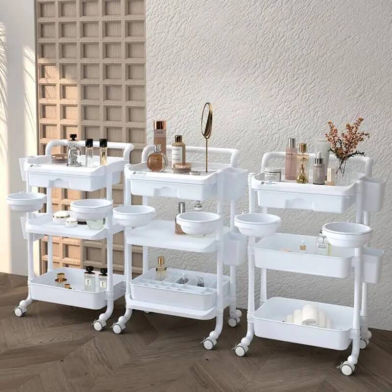 Rollbarer Salon-Trolley für Ma – Beauty Makeup Trolley Bewertung und Preis