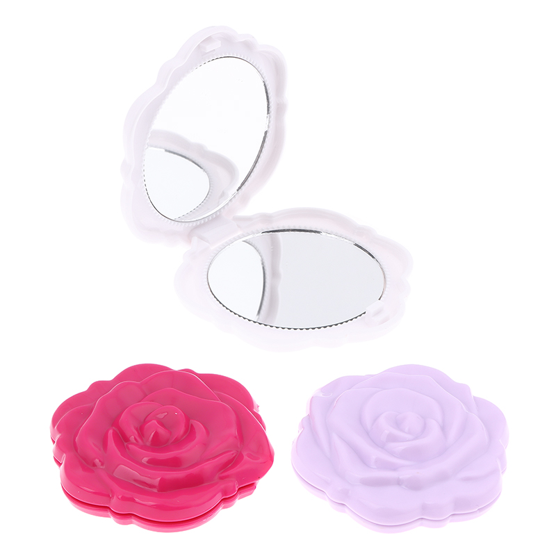 1PCS Tragbare Retro Rose Blume – Beauty Flower Makeup Bewertung und Preis