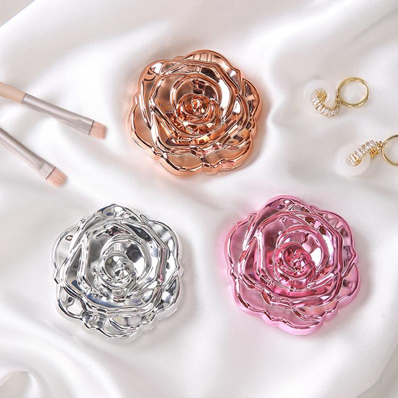 1PCS Tragbare Retro Rose Blume – Beauty Flower Makeup Bewertung und Preis