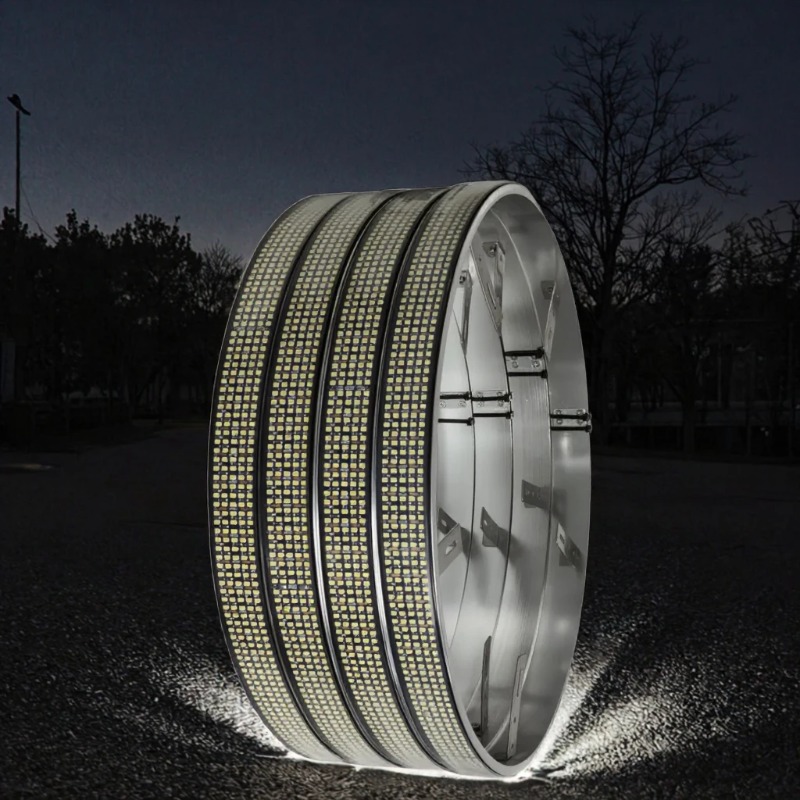 17-Zoll 5-reihiges Reinweißes  – Led Ring Light Bewertung und Preis