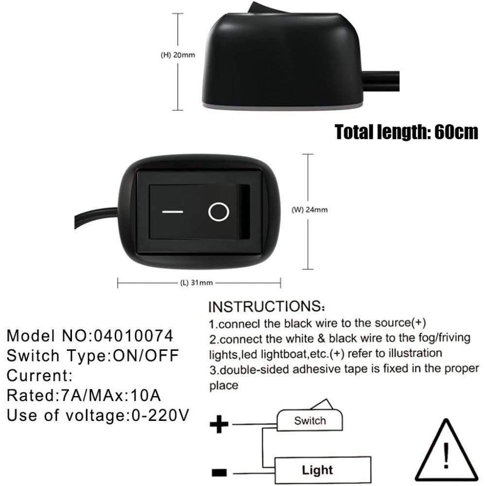 Kippschalter zum Aufkleben, un – Led Ring Light Bewertung und Preis