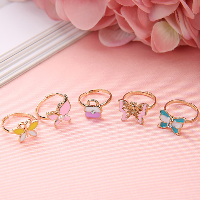 10/20 stücke Kinder Nette Ring – Beauty Makeup For Kids Bewertung und Preis