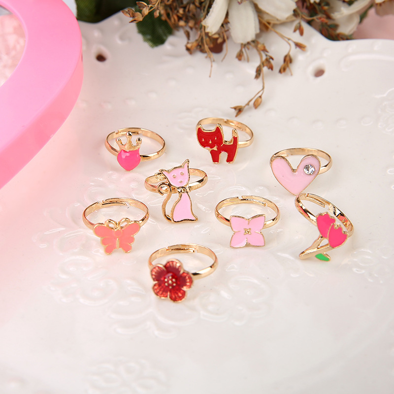 10/20 stücke Kinder Nette Ring – Beauty Makeup For Kids Bewertung und Preis
