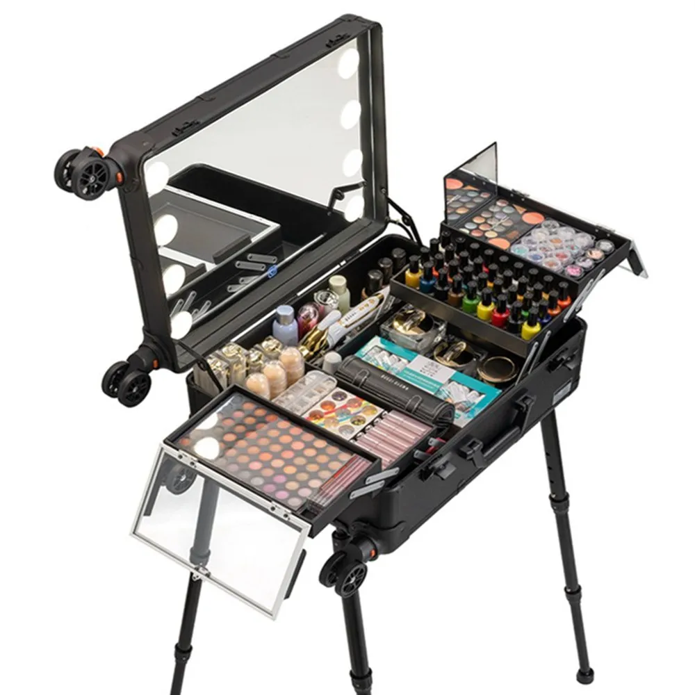 Professioneller Rollkoffer für – Beauty Makeup Trolley Bewertung und Preis