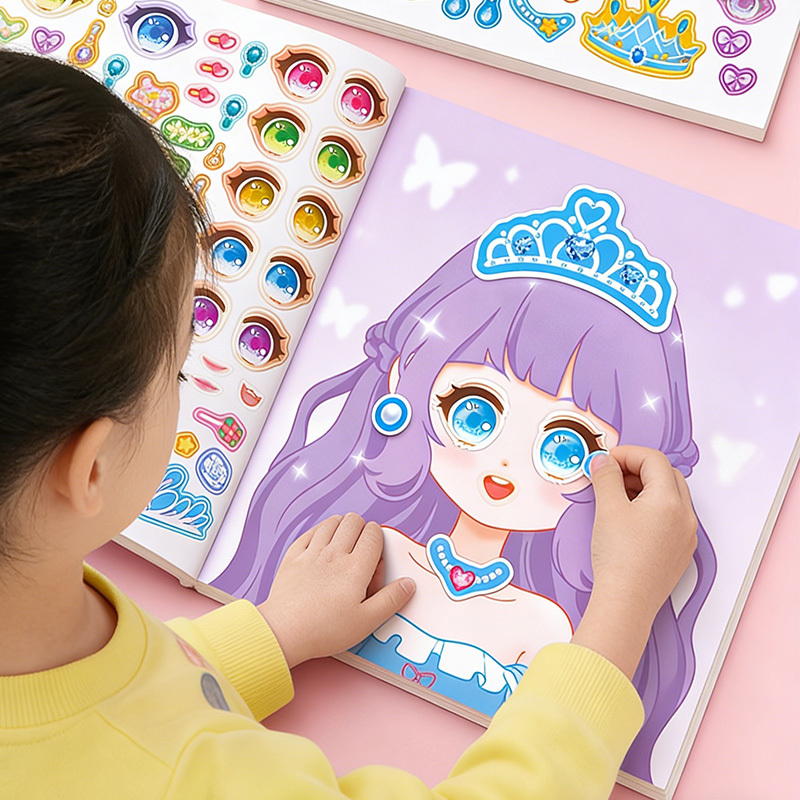 Prinzessinnen-Make-up-Aufklebe – Beauty Makeup Games For Girls Bewertung und Preis