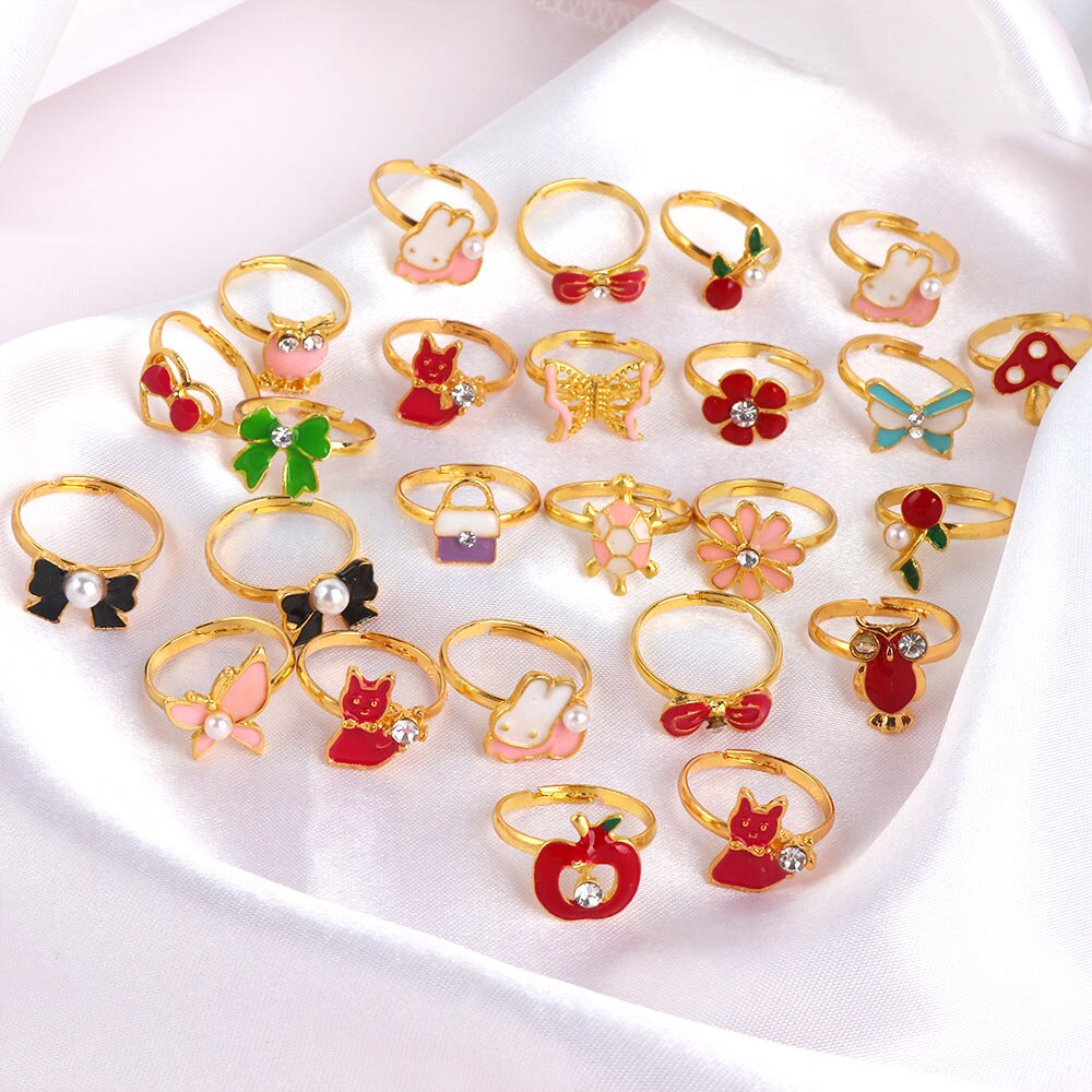 Niedliche verstellbare Ringe f – Beauty Makeup For Kids Bewertung und Preis