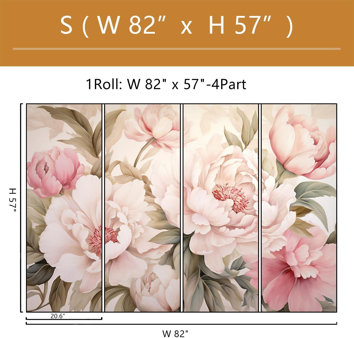 Elegante Pfingstrosen-Blumen-W – Beauty Flower Makeup Bewertung und Preis